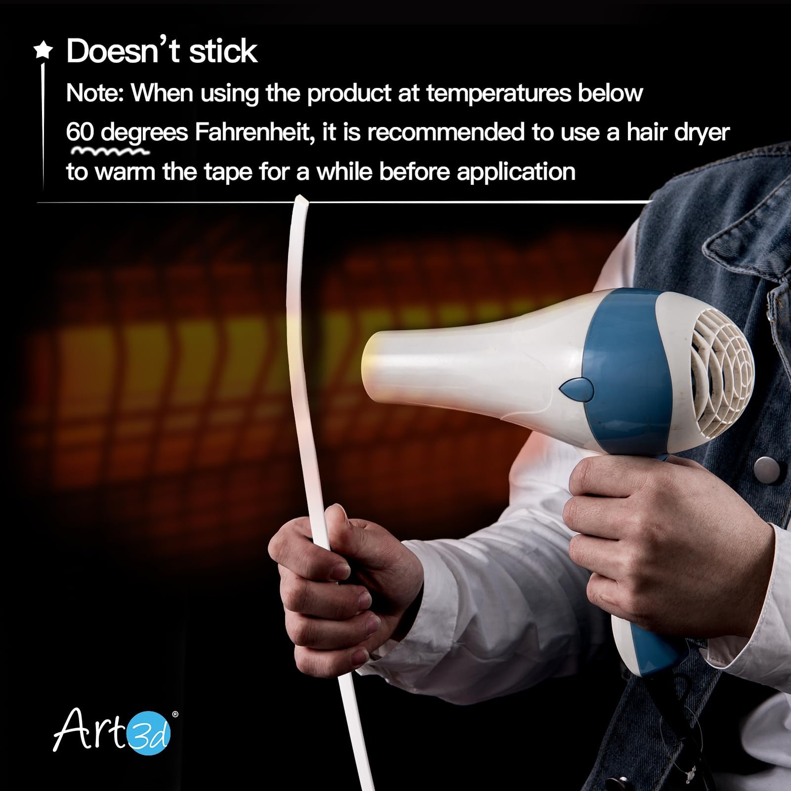 Art3d 10 Ft Peel And Stick Flexible Vinyl Tools & Home Improvement