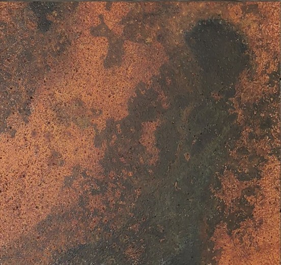 Real Copper Backsplash Panel – Handmade Metal Wall Art Kitchen Decor