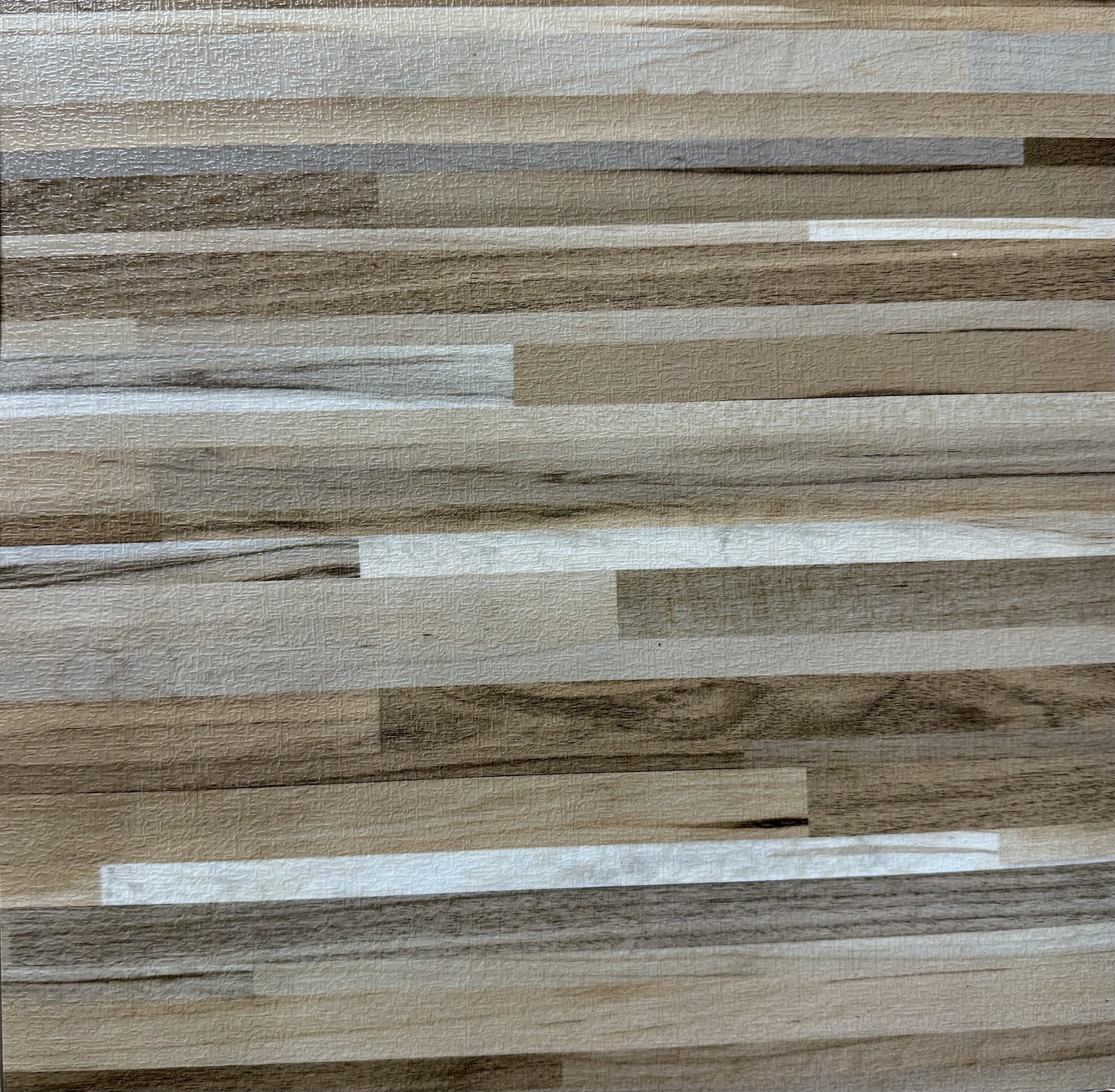 PowerSellerUSA Vinyl Adhesive Floor Tiles 20Pcs 12×12 1.2MM Woodtone Mixed Plank