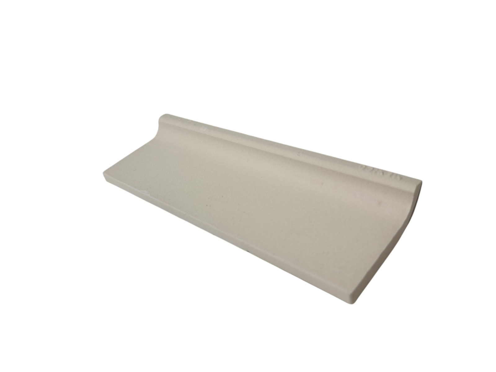 Brown Ceramic Tile Bullnose Mudcap Subway Edge Trim Vintage Mud Cap Curved Edge