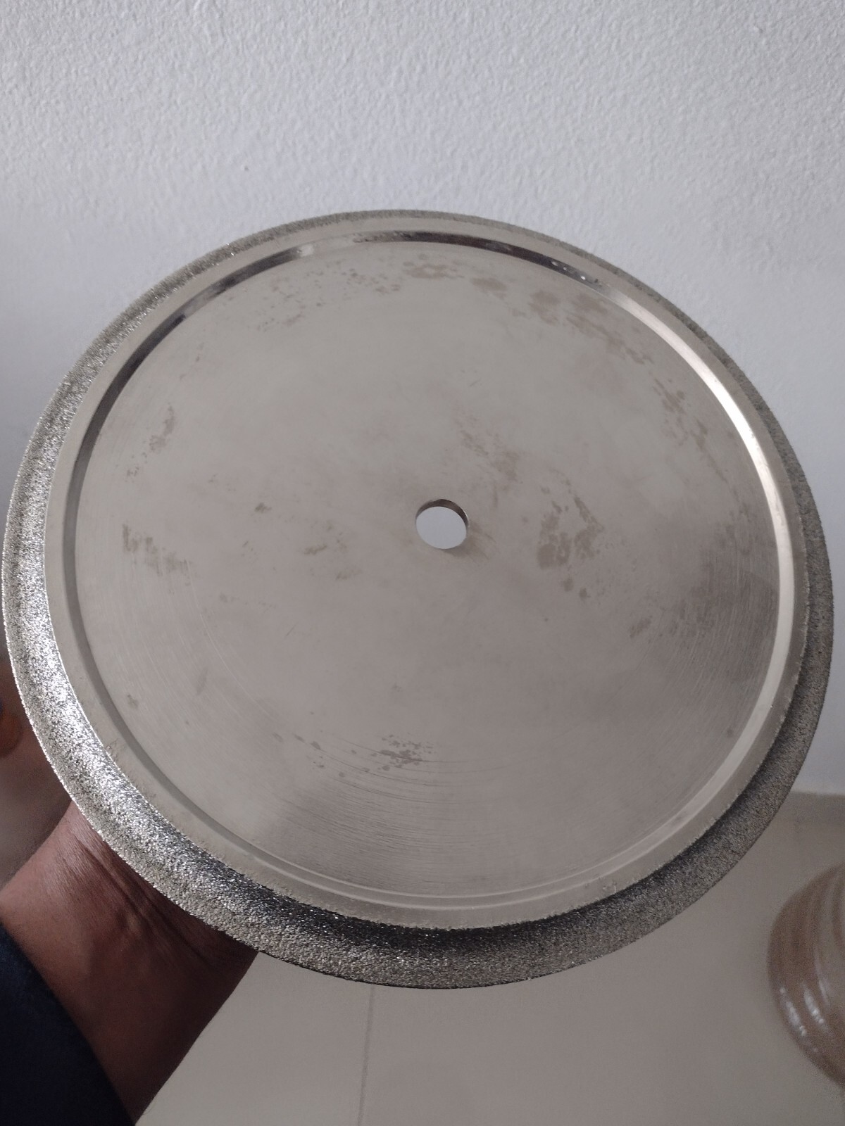 Raizi 10″ Diamond Profile Wheel, Cuts Glass Ceramic Marble Stone 3/8″ Radius