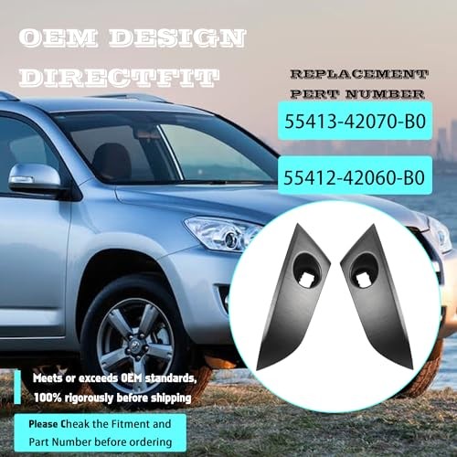1 Pair Central Dashboard Cover Strip Trim Left and Right Compatible with 2006