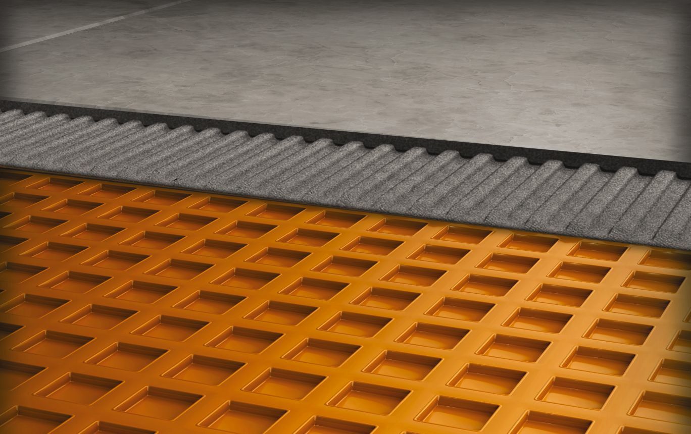 Schluter DITRA UNCOUPLING MEMBRANE Underlayment 150 sqft