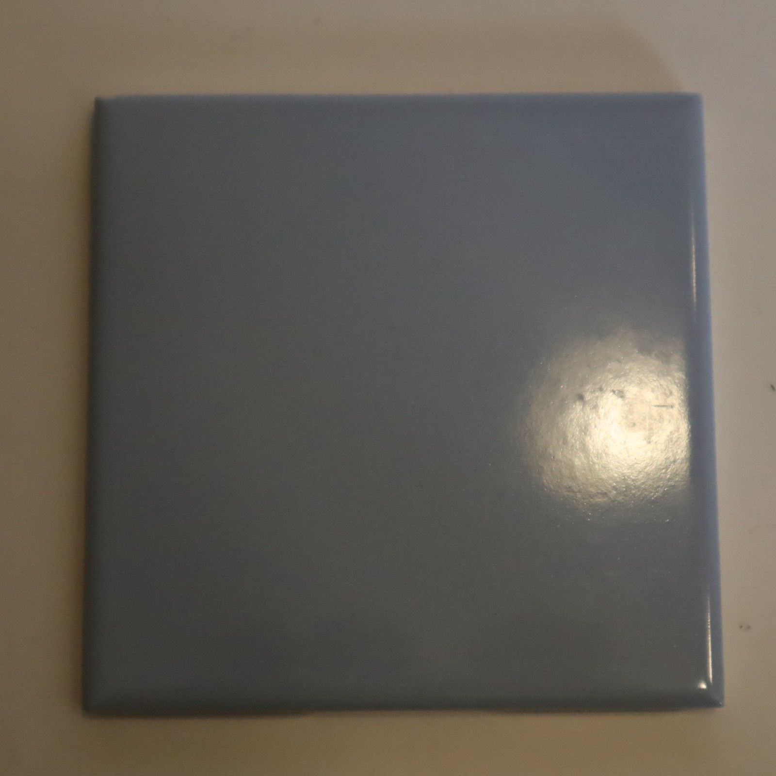 Vintage NOS Florida Tile 4-3/8″ Light LT Vermont Blue Tiles