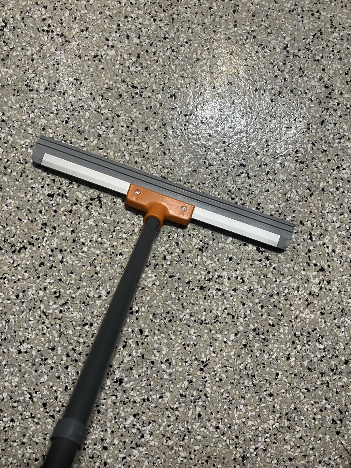 Rubber Floor Squeegee Concrete Tile Metal Aluminum Heavy Duty Garage Workshop…