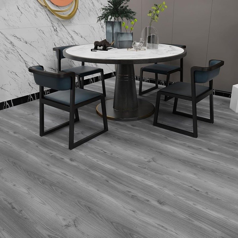 Peel & Stick Vinyl Flooring Self Adhesive Wood Planks Waterproof Easy Install US