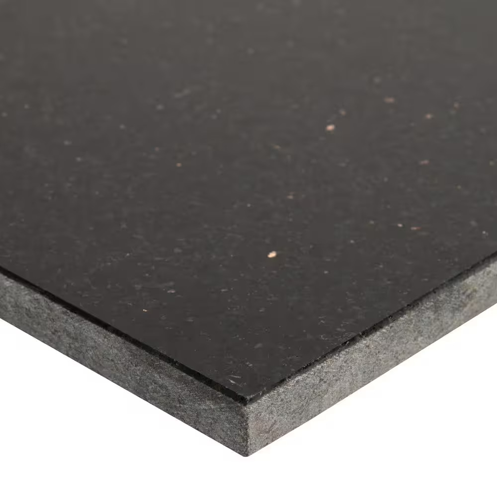 Black Galaxy 18 In. X 18 In. Polished Granite Floor and Wall Tile (9 Sq. Ft./Cas