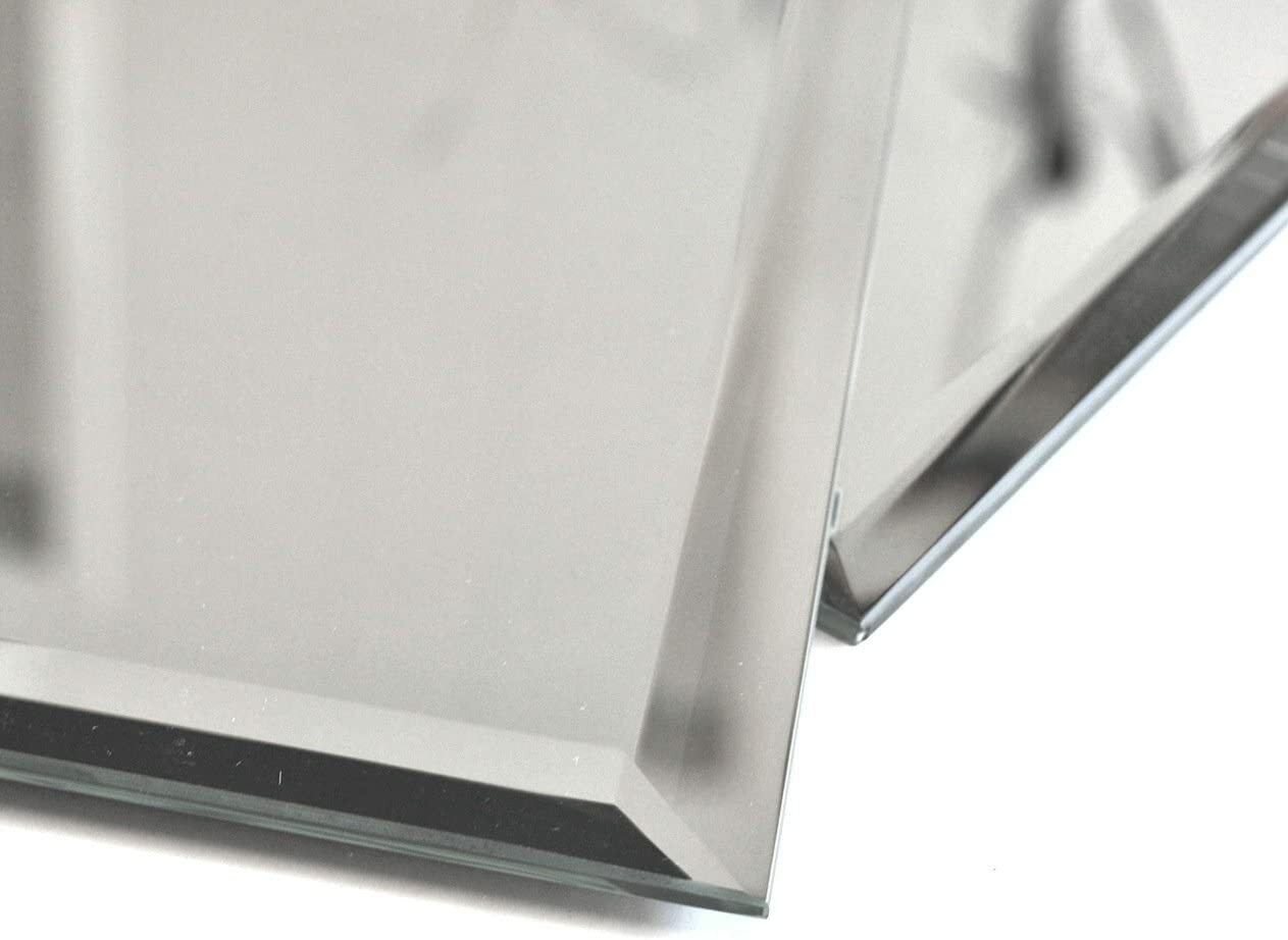 4×12 Wide Beveled Subway Decorative Backsplash Wall Genuine Mirror Tile
