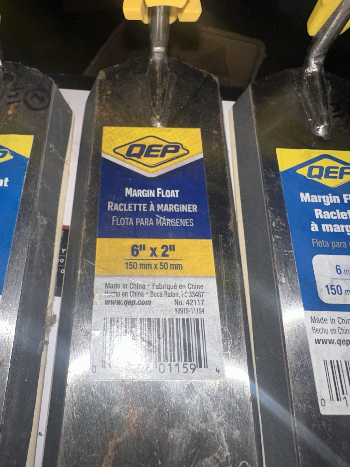 QEP 6″ x 2″ Gum Rubber Margin Grout Float Tiling Tool 42117 10073 NEW NOS