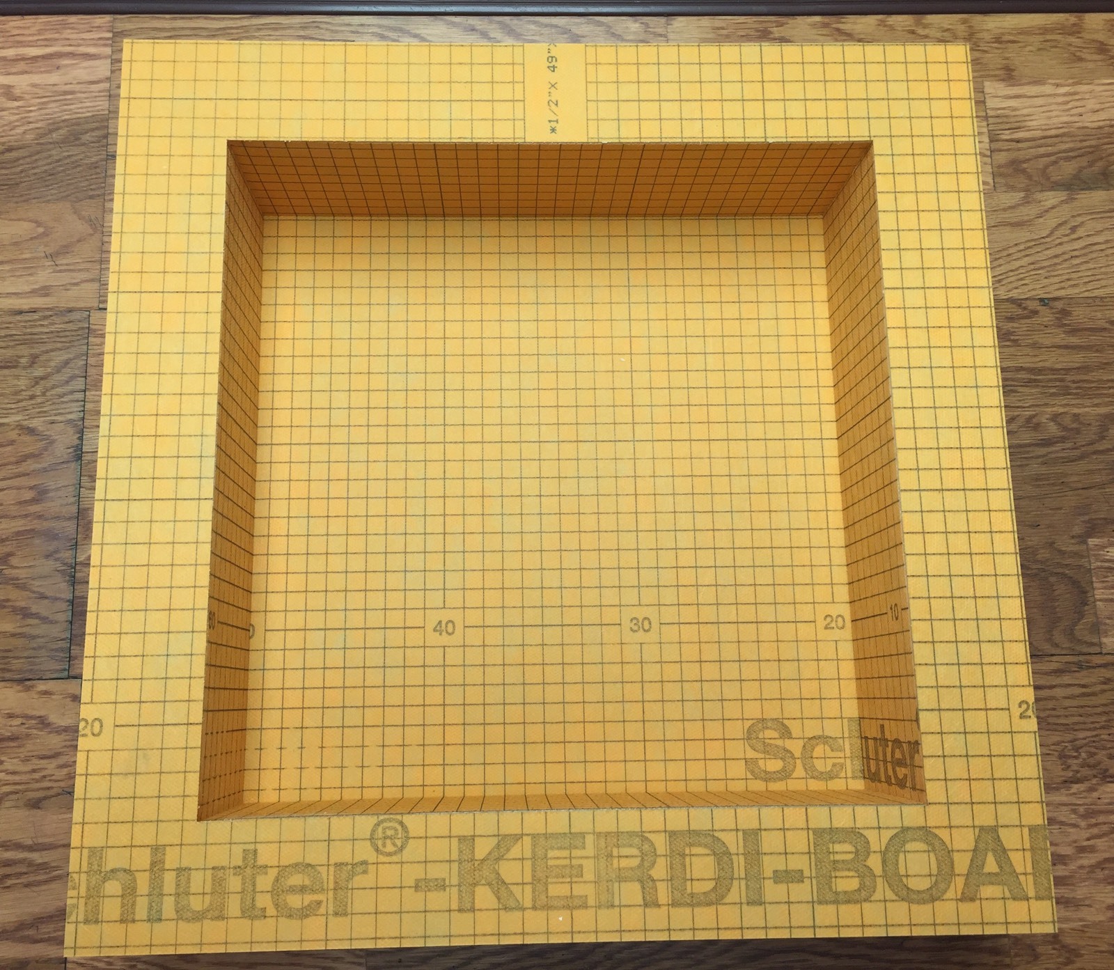 Schluter Kerdi Shower Niche 12″x12″
