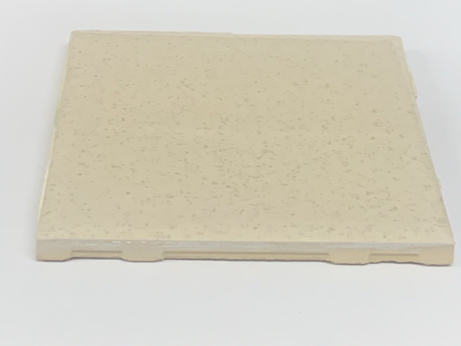 4 1/4″ Square US Ceramics Romany Spartan Beige Speckled Glossy Ceramic Tile 200+
