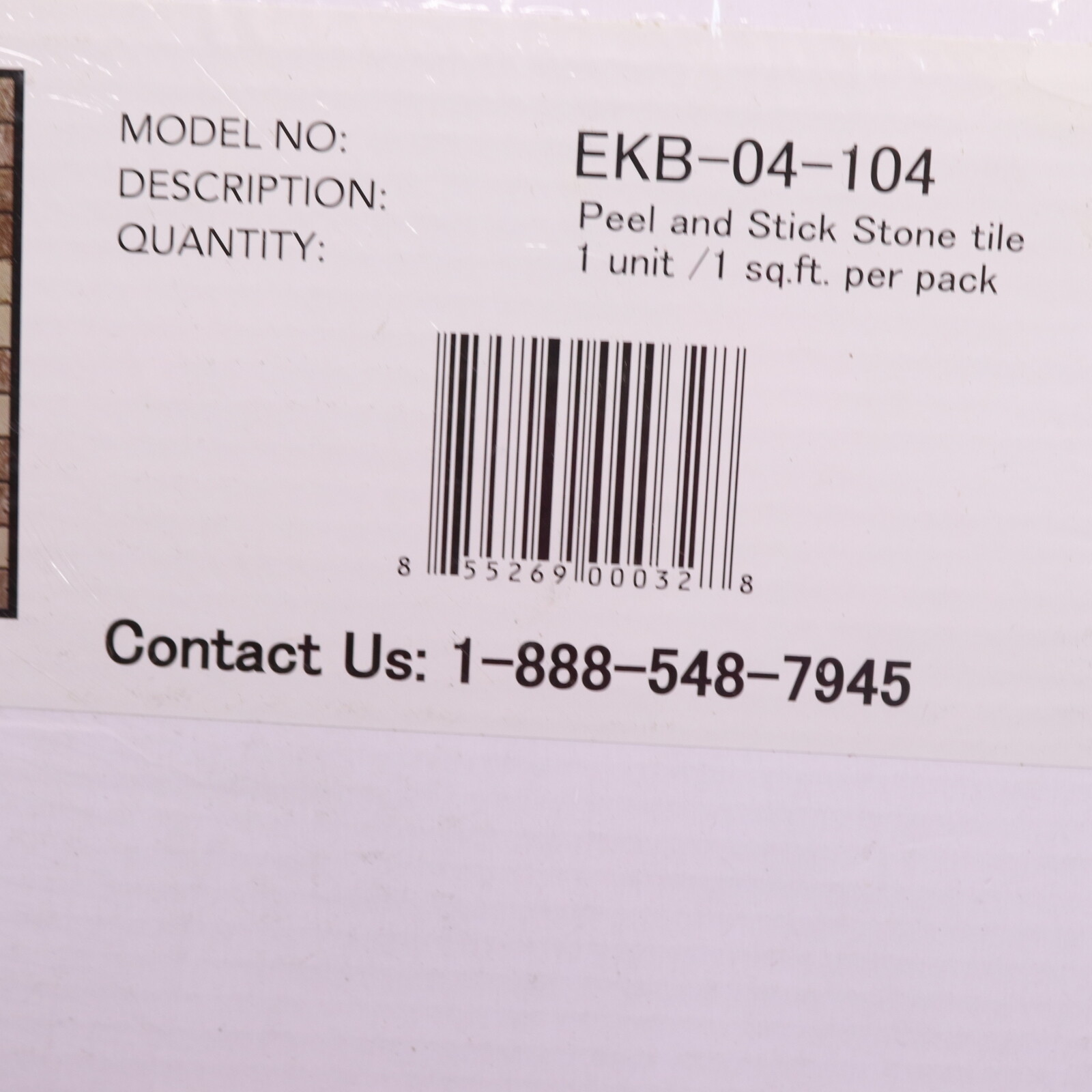 Peel & Stick Natural Stone Mosaic Wall Tile Dark Brown and Beige – SEALED
