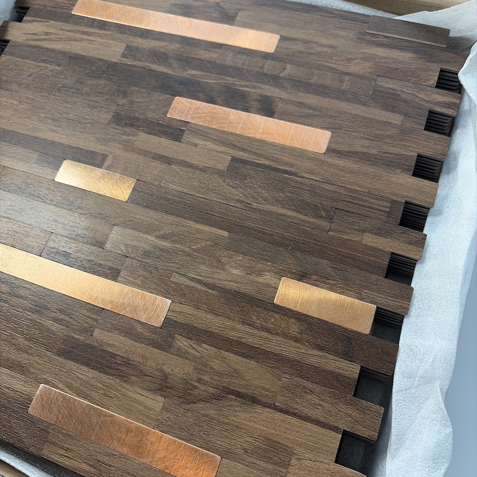 Midcard 10 Sheets Peel and Stick Backsplash PVC Wall Tile