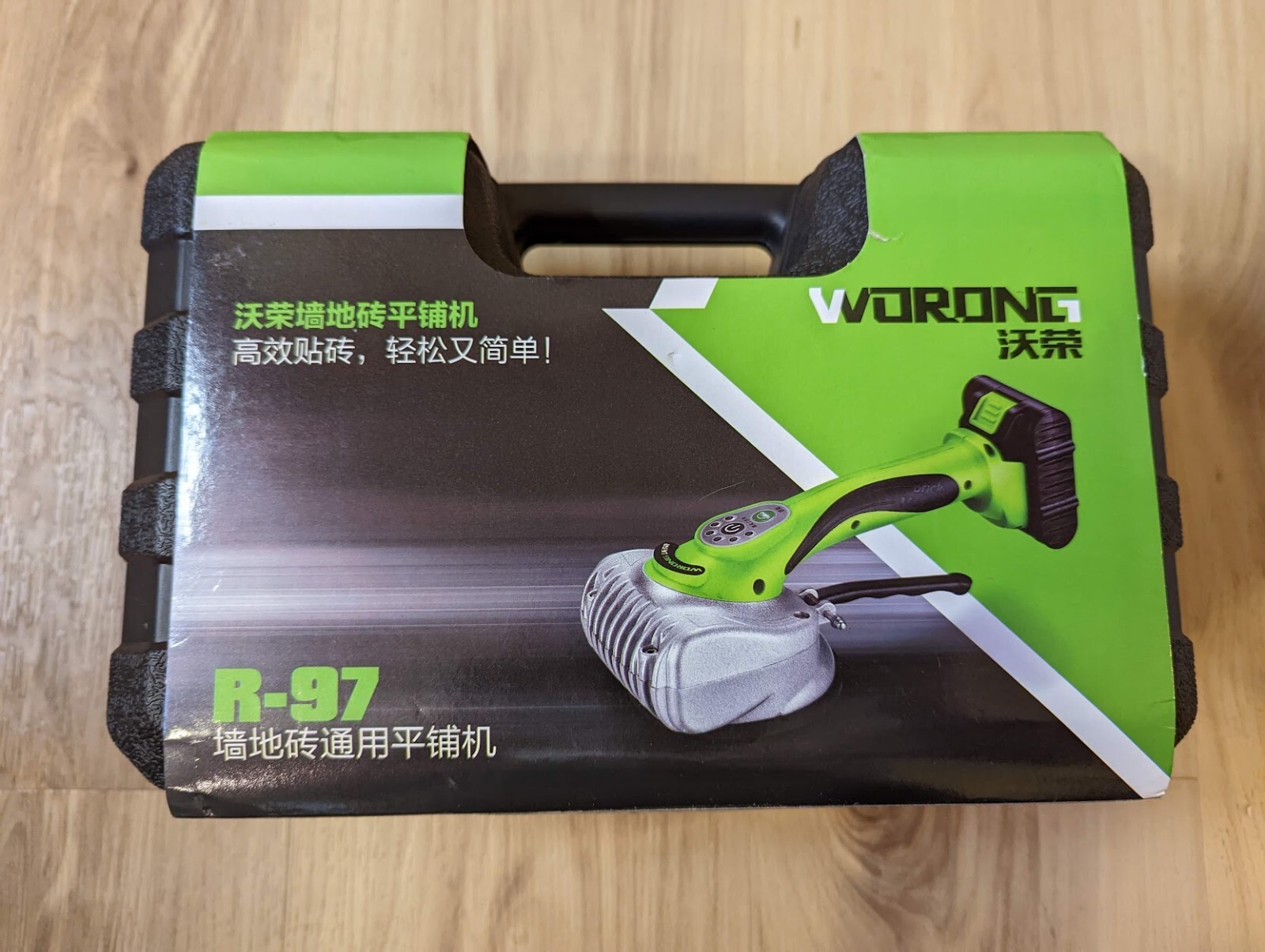 Tile-Vibrator 16.8V Portable Floor Plaster Laying Machine Leveling Tool NEW BOX