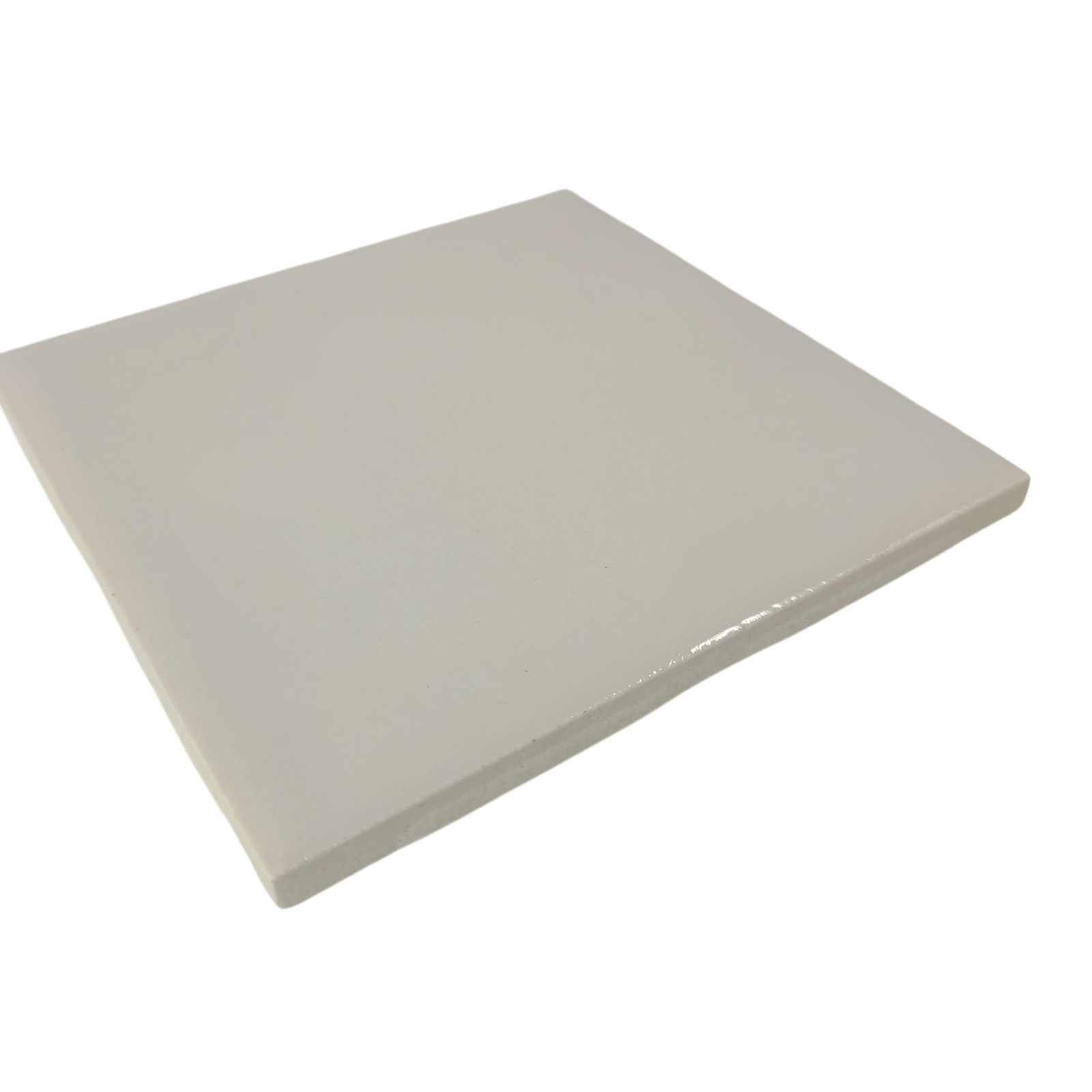 Vintage Warm Off White Ceramic Tile 4.25 inch Subway Square Classic Color 376