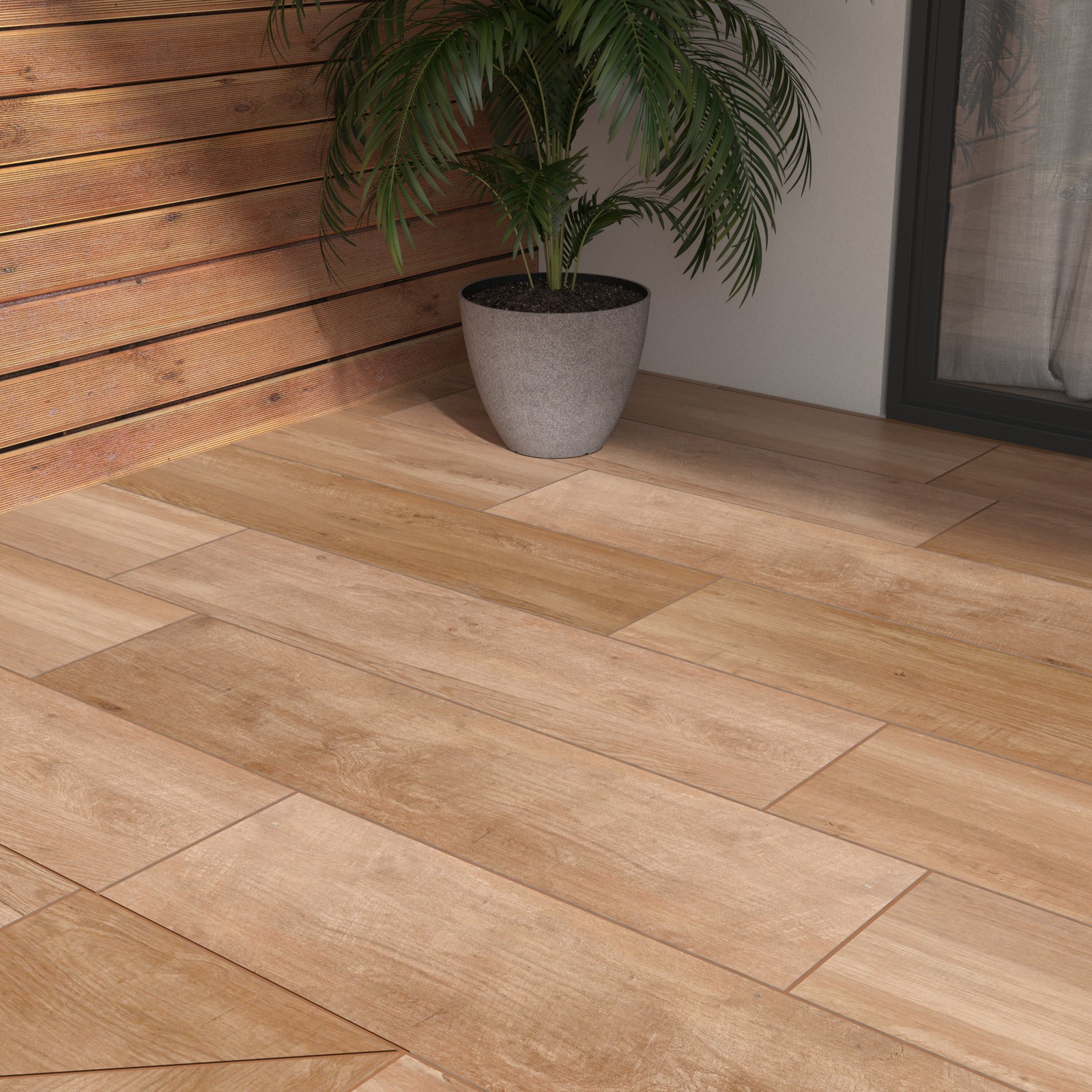 Ackland AKLNP12X48M-CA 12″ x 48″ Rectangle Exterior Paver Tile – – Briar