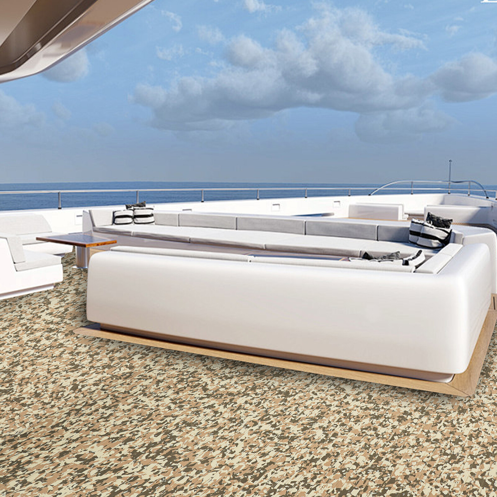Boat Flooring EVA Foam Decking Marine Carpet Non-Slip Decking Sheet 240*90cm