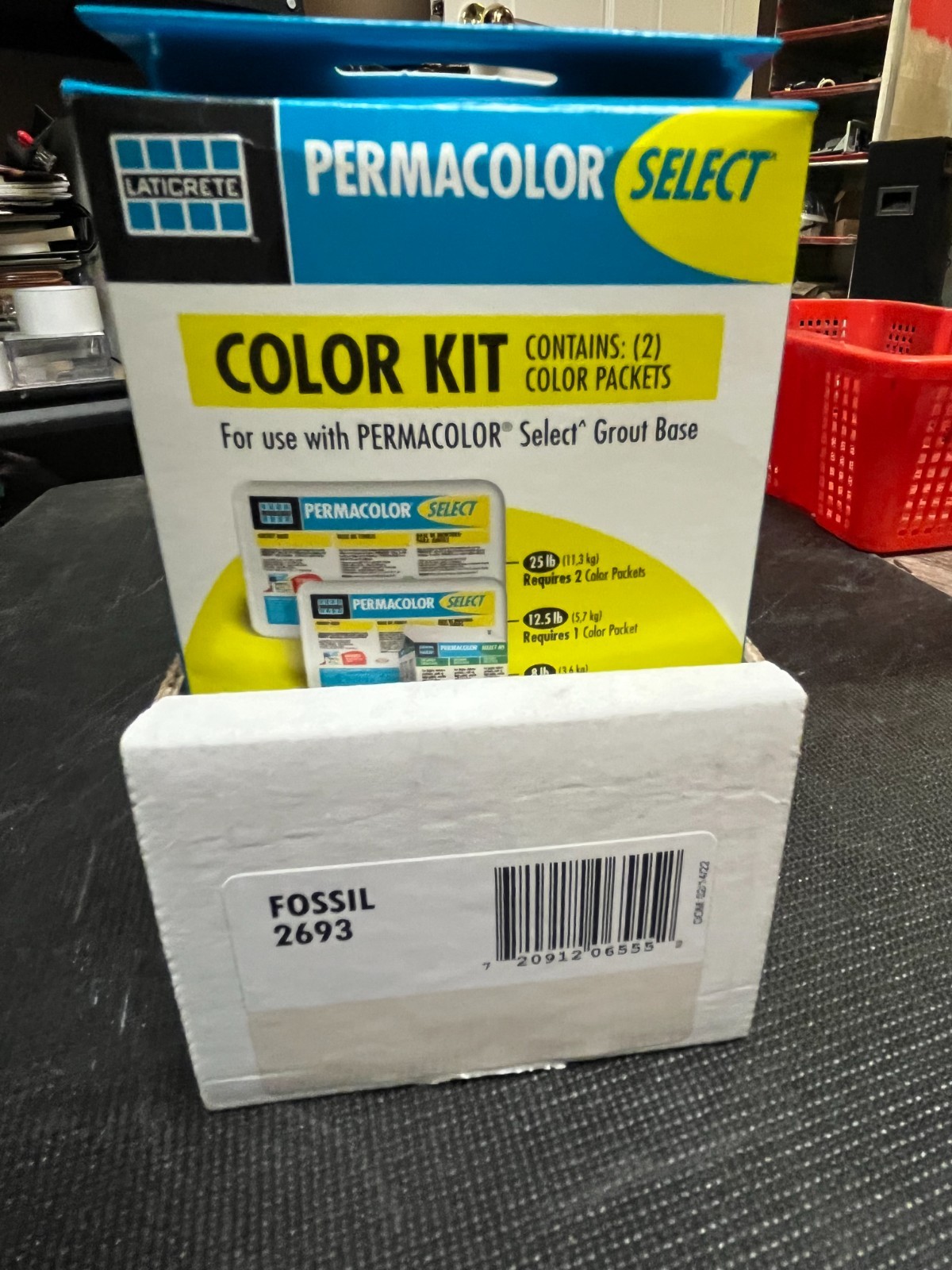 Laticrete Permacolor Select Fossil 2693 9 x 48 lb Grout Lot of 9