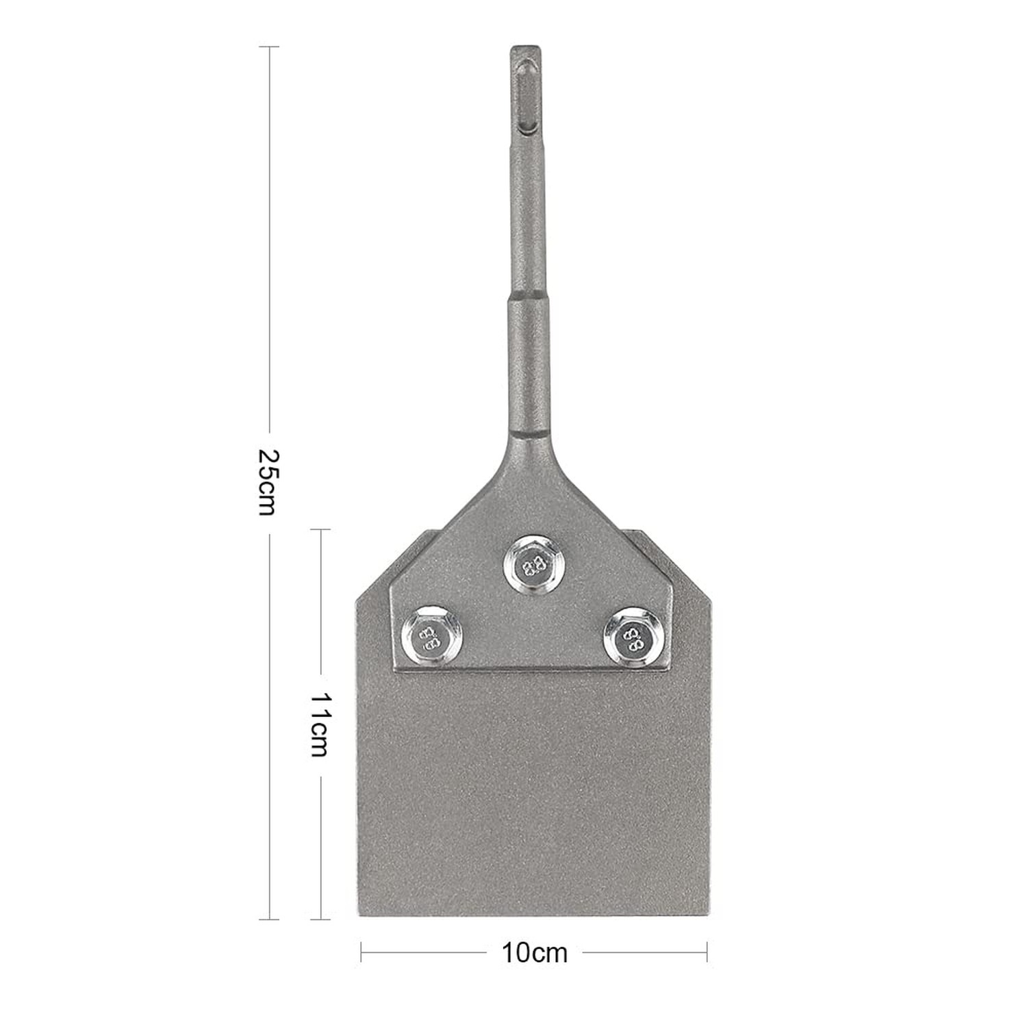 SDS Plus Floor Scraper 4″ x 10″, Thinset Removal Bit Tile Removal Chisel Tool…
