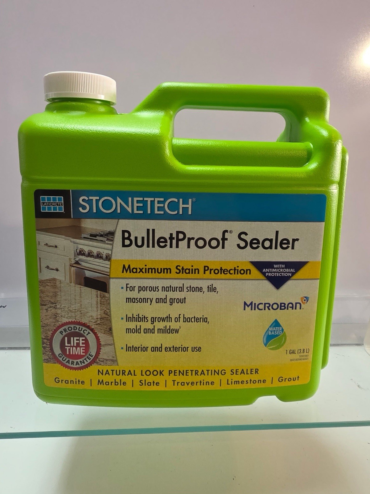 STONETECH BulletProof Sealer, 1 Gallon (3.8L) Bottle 1 Gallon, Clear