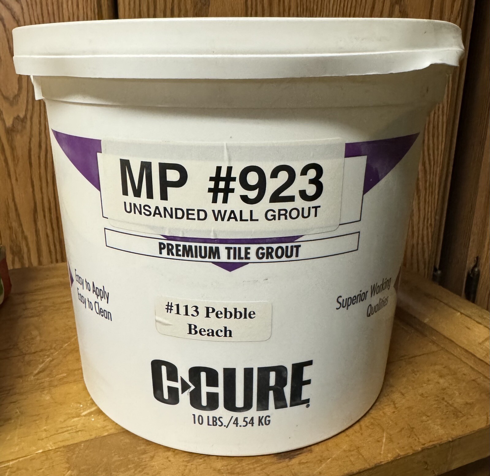 C-Cure Latex-Portland Cement Unsanded Wall Grout 10 lb MP #923 #113 Pebble Beach