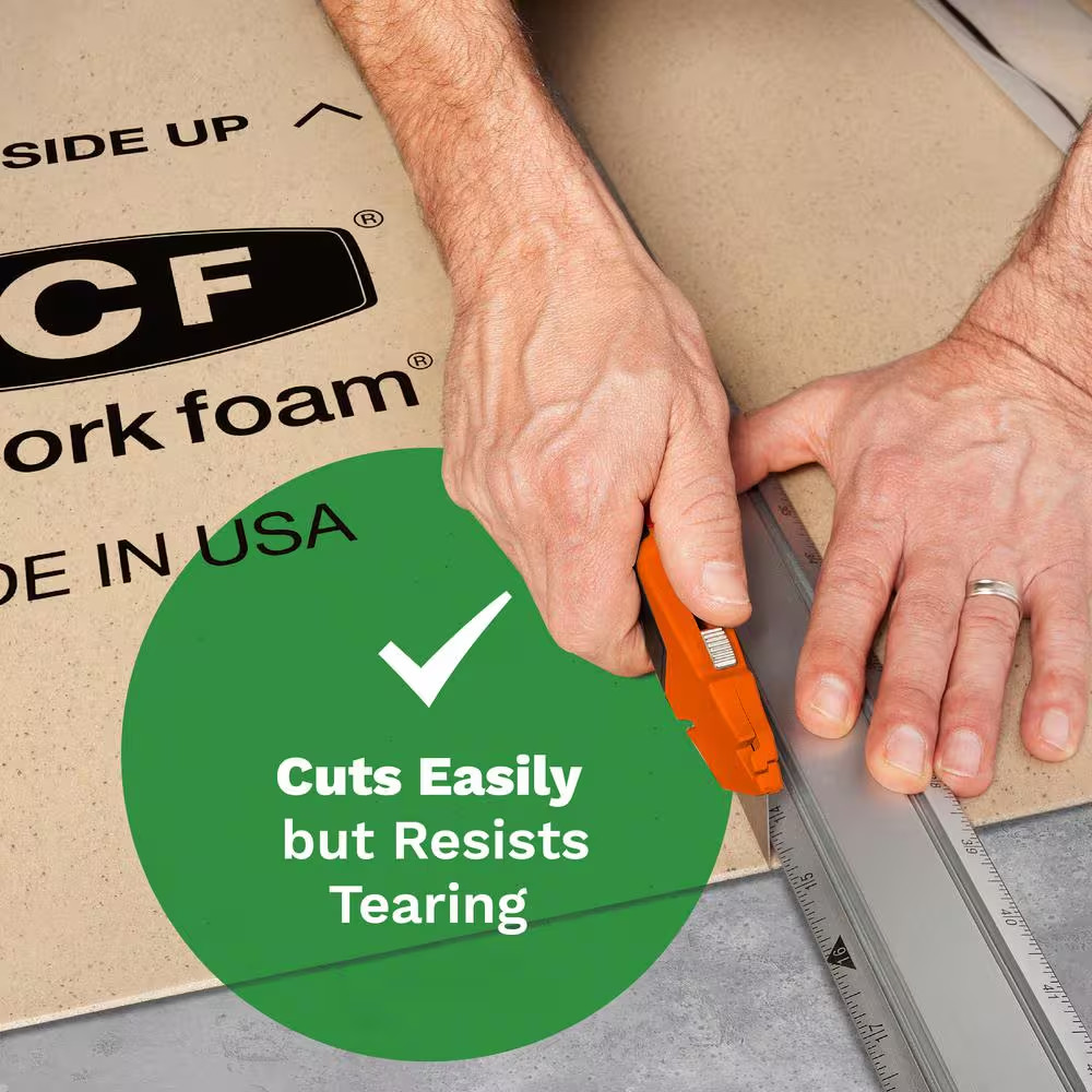 300 Sq. Ft. 3 Ft. X 100 Ft. X3.2Mm Waterproof Premium plus 10-In-1 Underlayment-