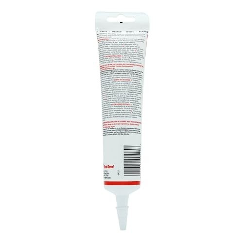 Pre-Mixed Tile Grout 5.5 oz White Ceramic Mosaic Wall Floor Adhesive Easy