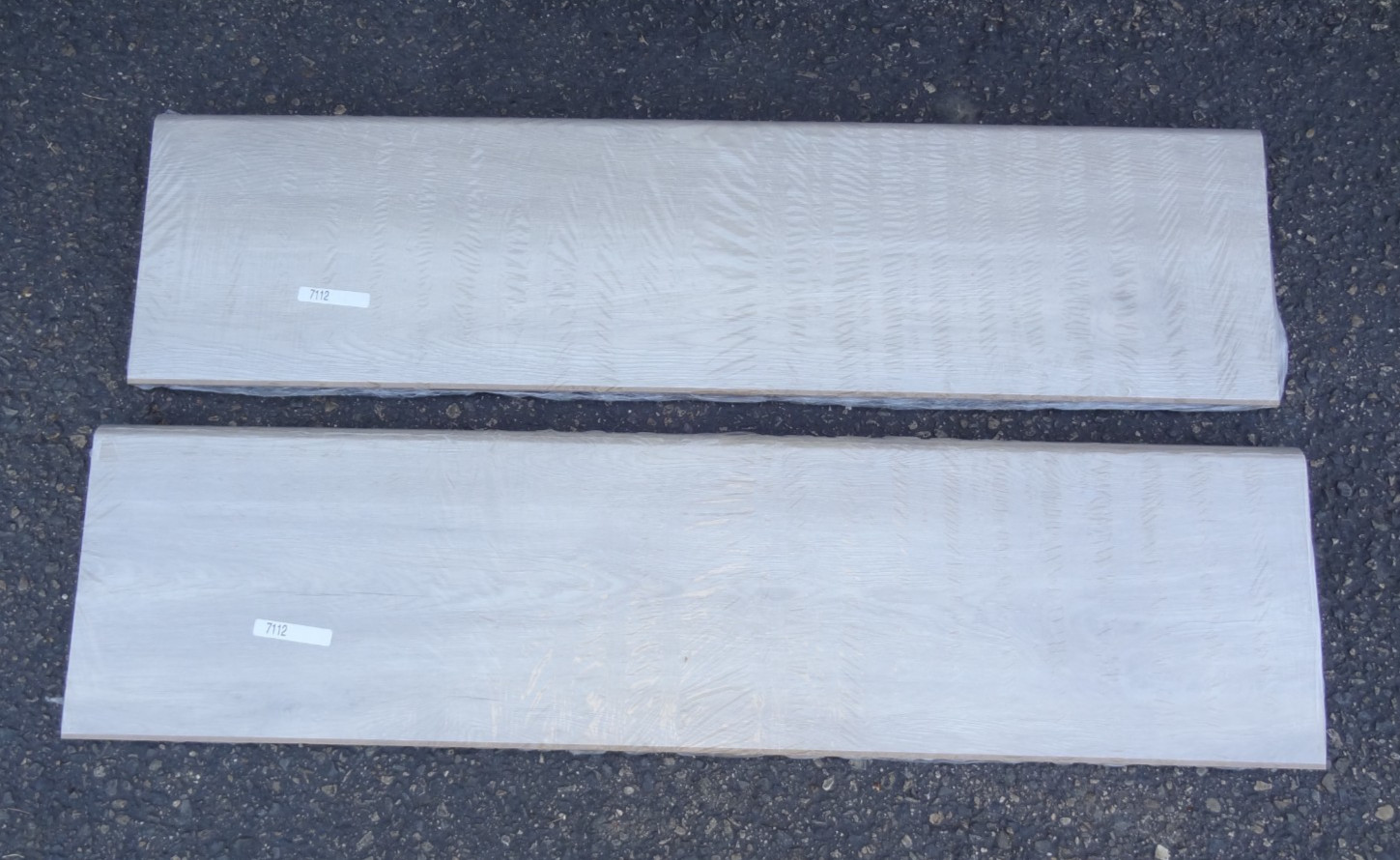 Cap A Tread 2 Pk Spring Park Oak 47″ Vinyl Overlay Stair Tread & Riser Kit 7112