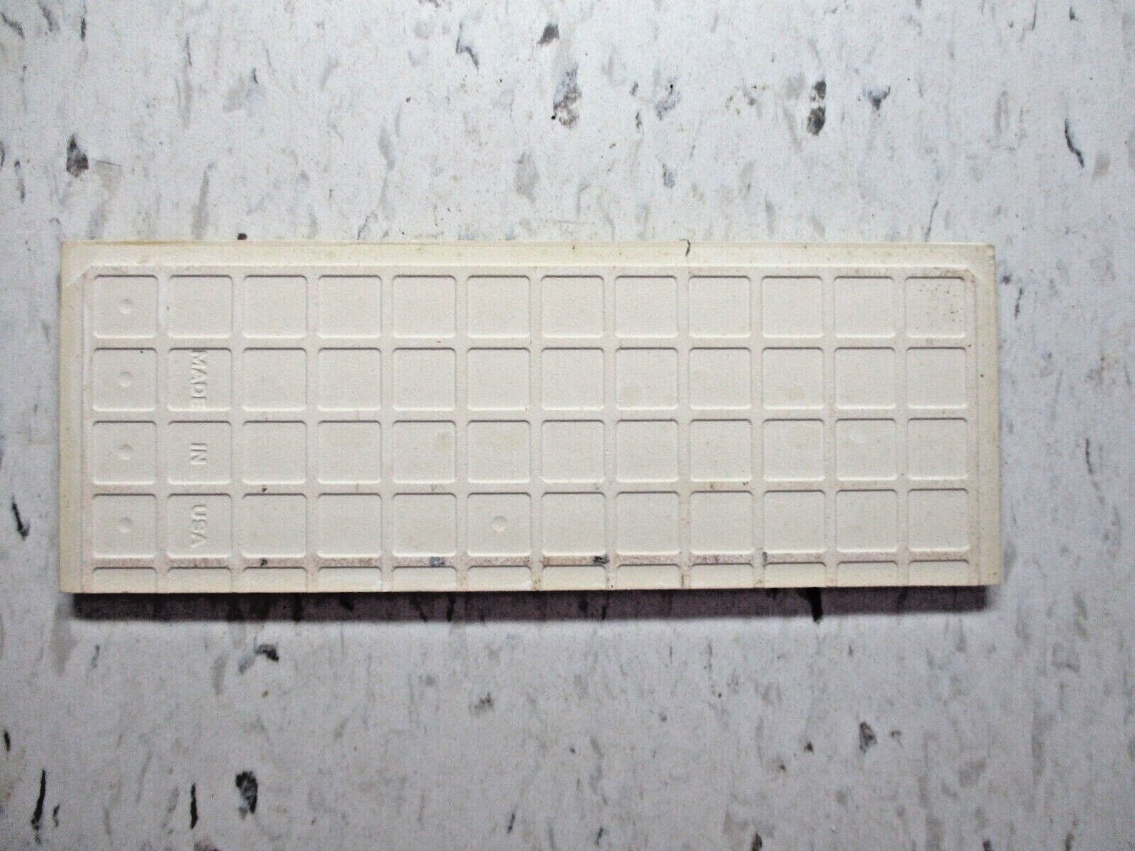 1 Wall Tile Florida USA 8-1/4 X 3″ Decorative Floral Trim Accent Cut from Larger
