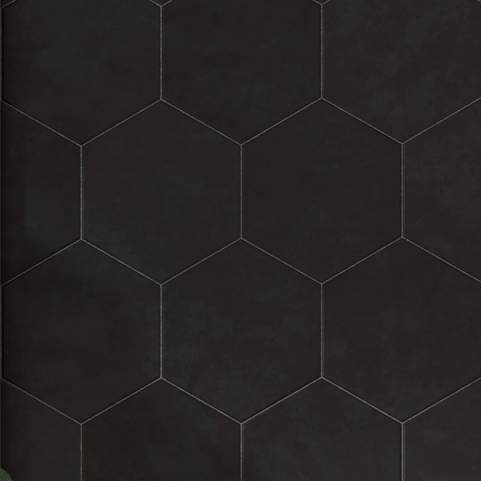 Cruz Bay Studio MKT61129 Honeycomb – 9″ x 10″ Geometric Floor and – Black