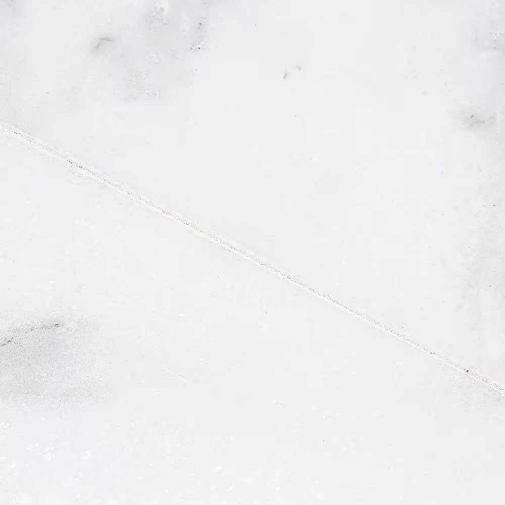 Carrara White/Grey 4 In. X 12 In. Honed Marble Wall and Floor Tile (10 Sq. Ft./C