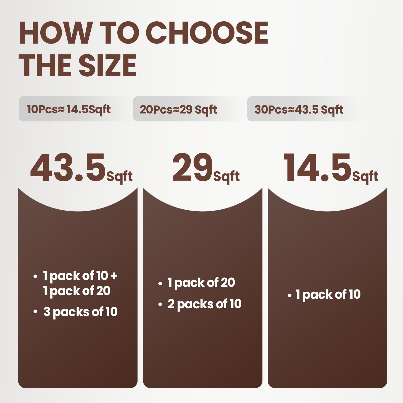 Elffloor Peel and Stick Flooring,Vinyl Flooring Waterproof,Wood Grain Look Se…