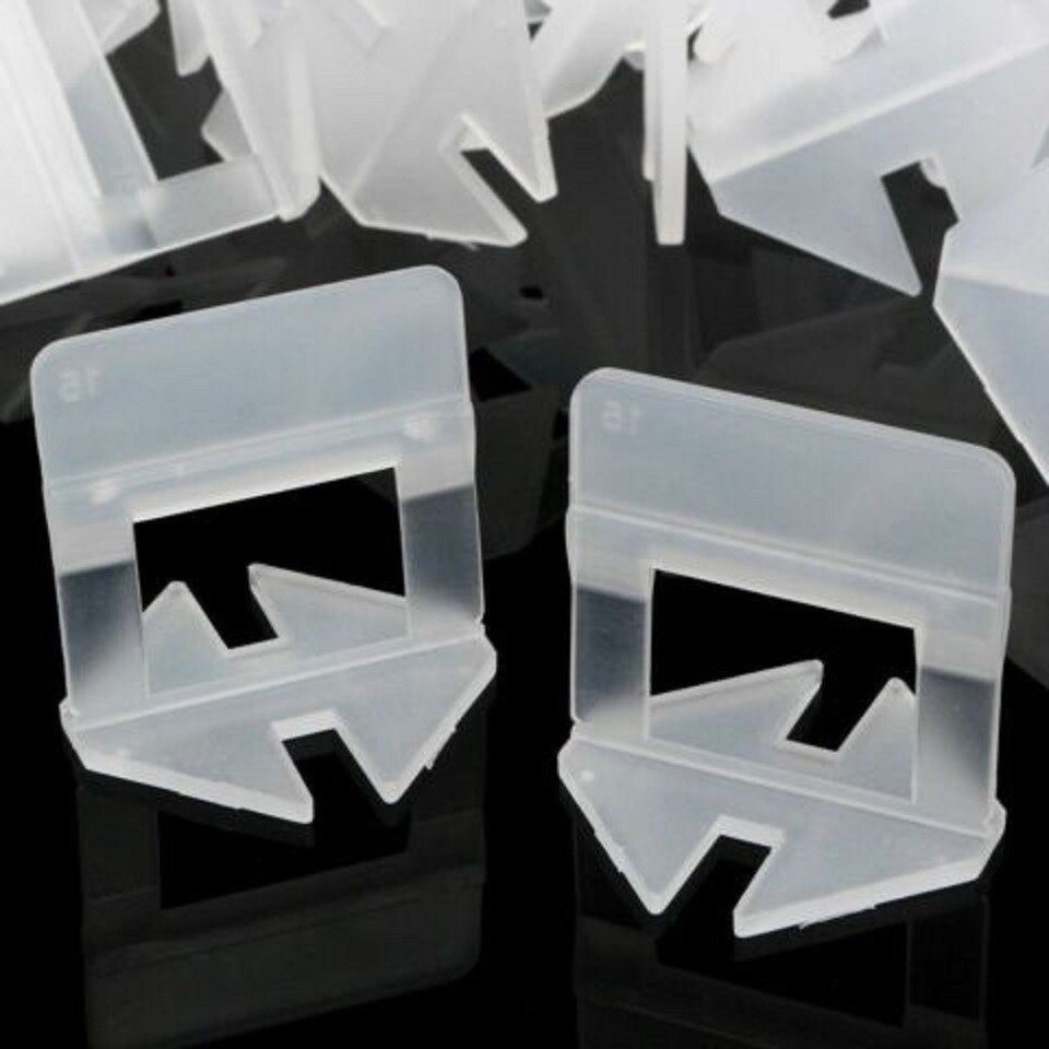 200-2000X Clip Tile Leveling System Kit Floor Wall 1-3mm Tile Spacer Tiling Tool