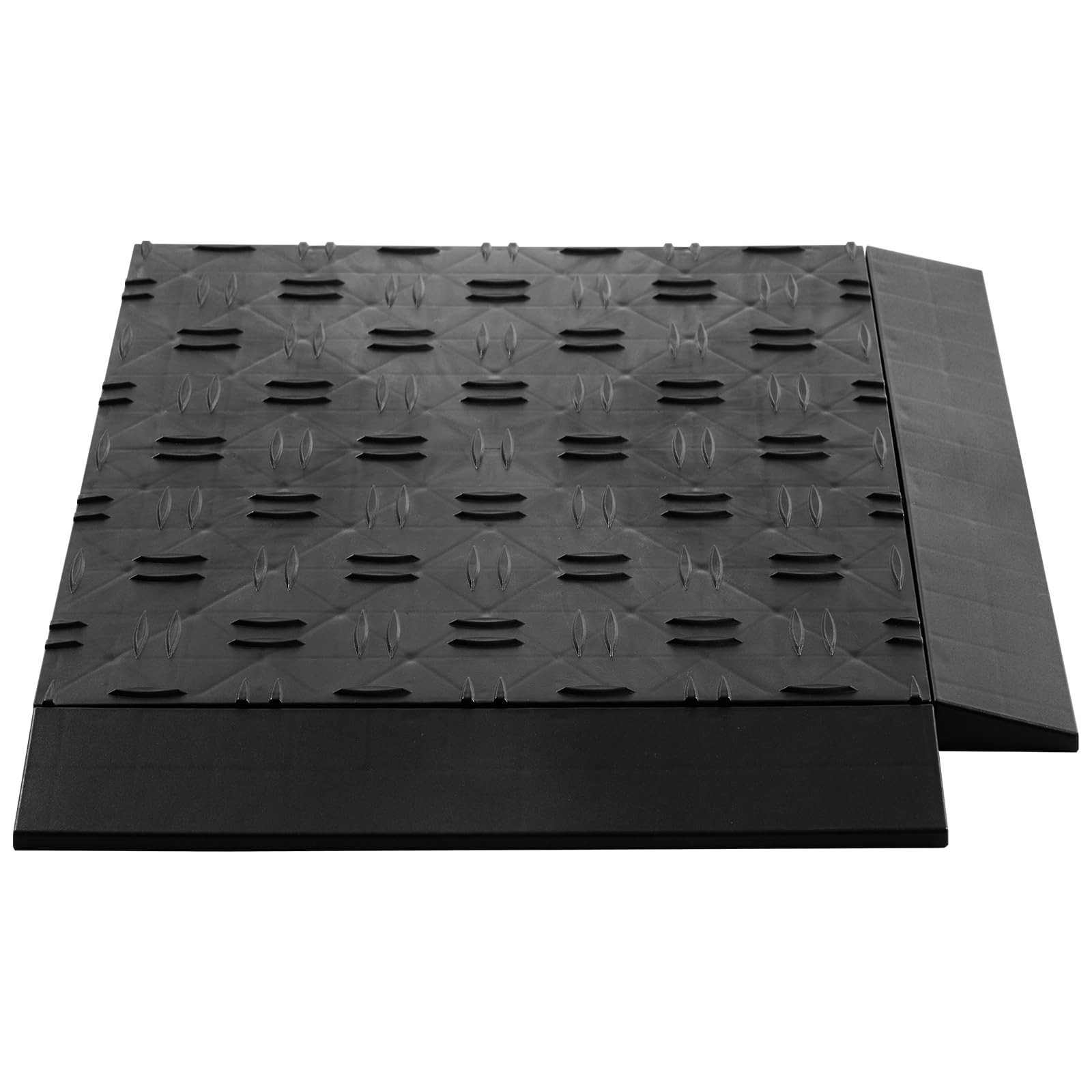 Garage Floor Transition Edge Kit – 15 PCS Slip-Resistant Interlocking Edging, Ea
