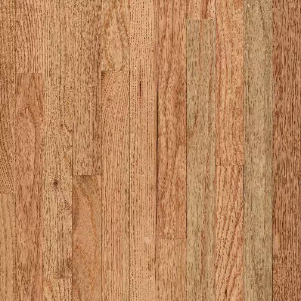 American Home Natural Oak 3/4 In. T X 2-1/4 In. W Smooth Solid Hardwood Floor…