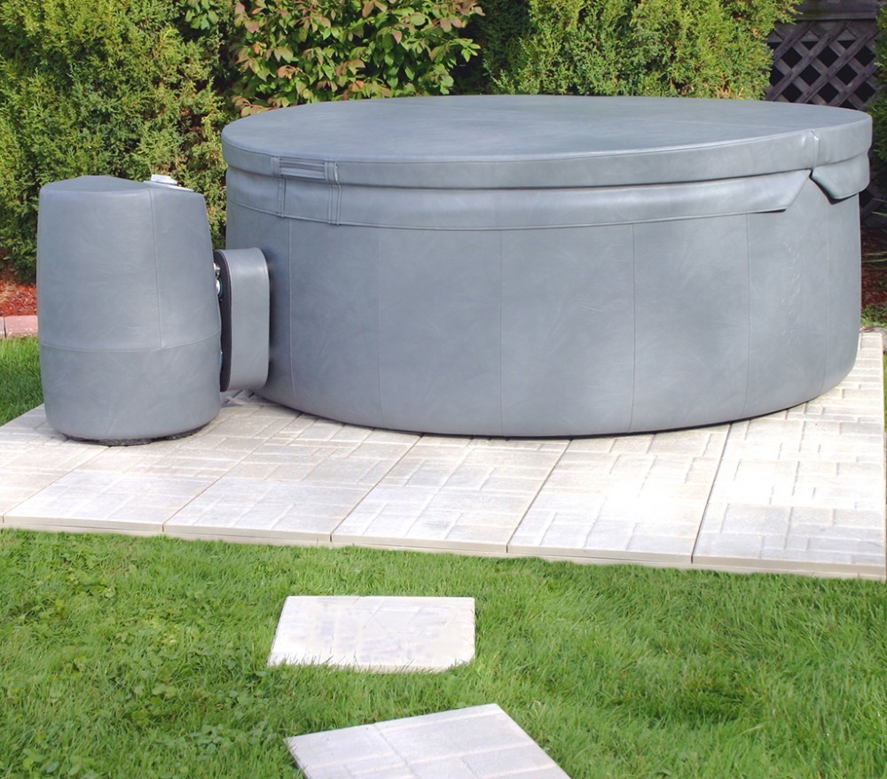 (4 PACK)-Vers-A-Tile Swimming Pool & Patio Vinyl Tiles 16″x16″ (Various Color)