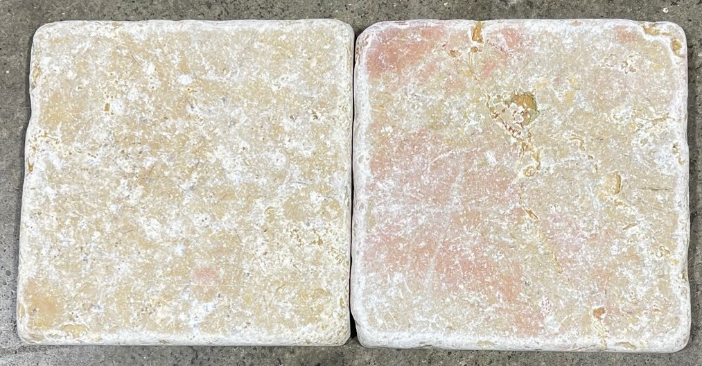 Tile Giallo Reale Natural Stone About 4×4 SAMPLE PIECE TS-92