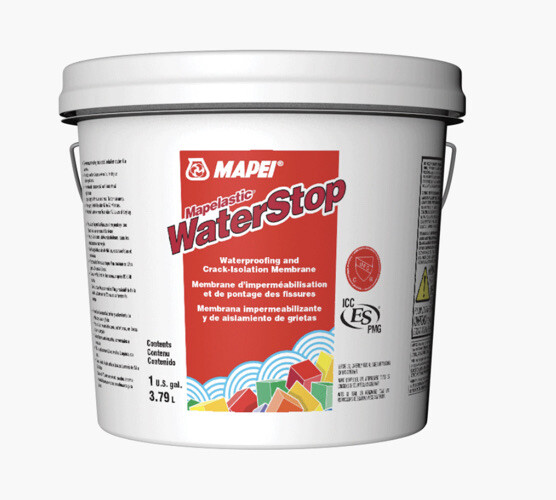 Mapei Mapelstaic Waterstop Waterproofing And Crack Isolation Membrane 1 Gallon