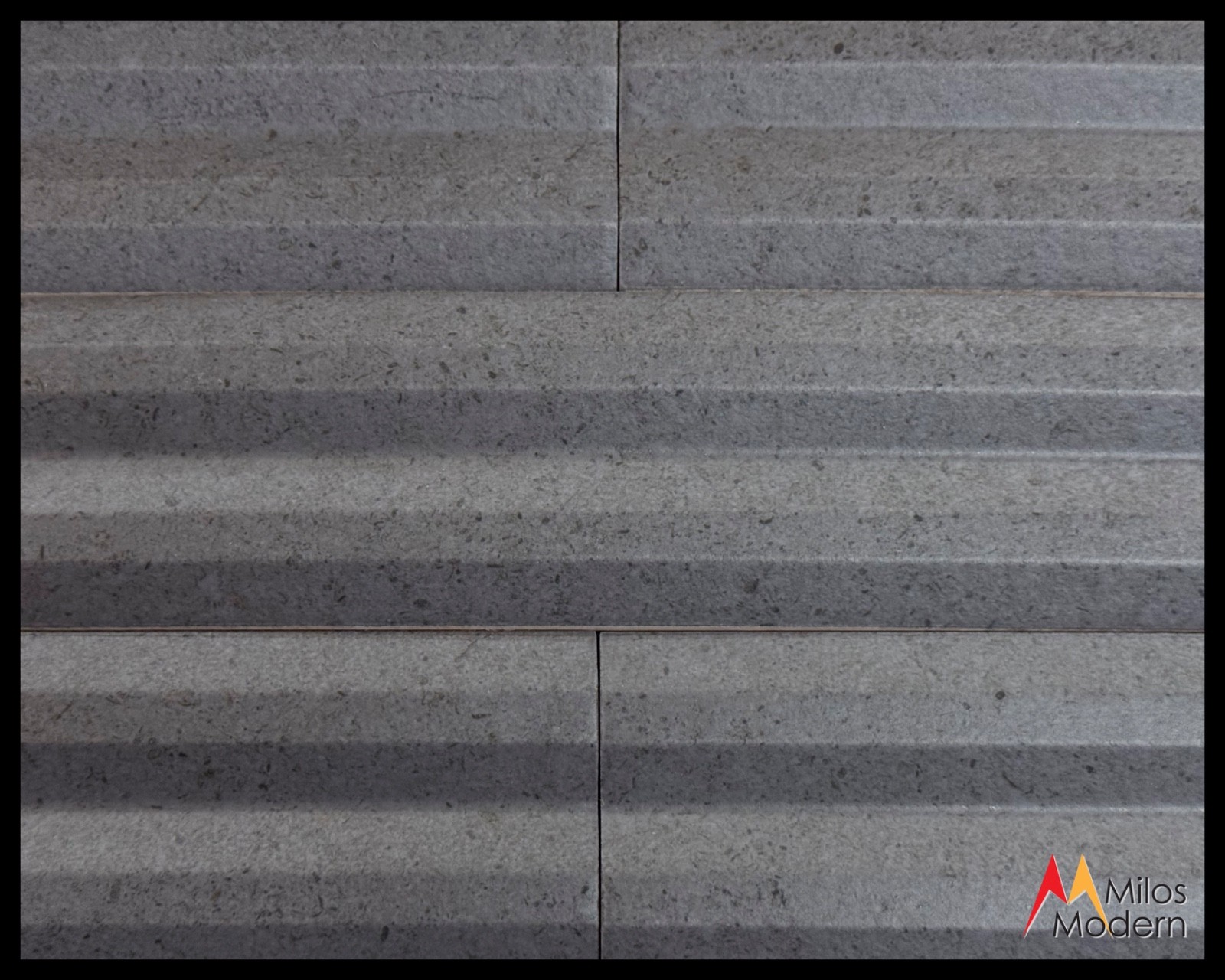 WOW Stripes Tile Black Graphite Stone – Spain 3×12 – 13 Pc/Box 48 Boxes Avail