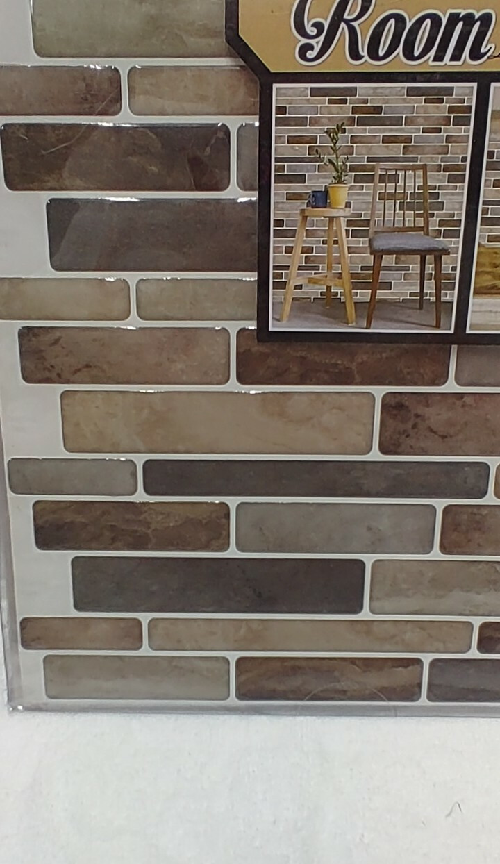 Peel & Stick Vinyl 3D Tile Stickers LAK1273us LongKing Self-Adhesive Decorative