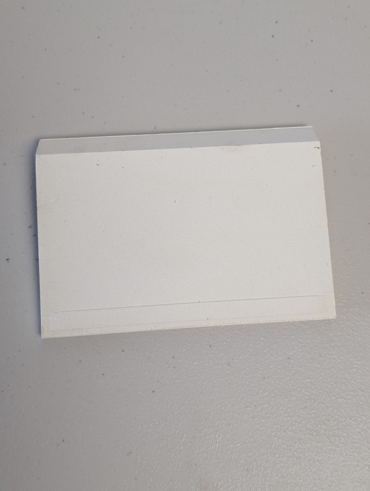 Ceramic Tile Cove Base Speckled Gloss White Monarch 6×4.25 Reclaimed