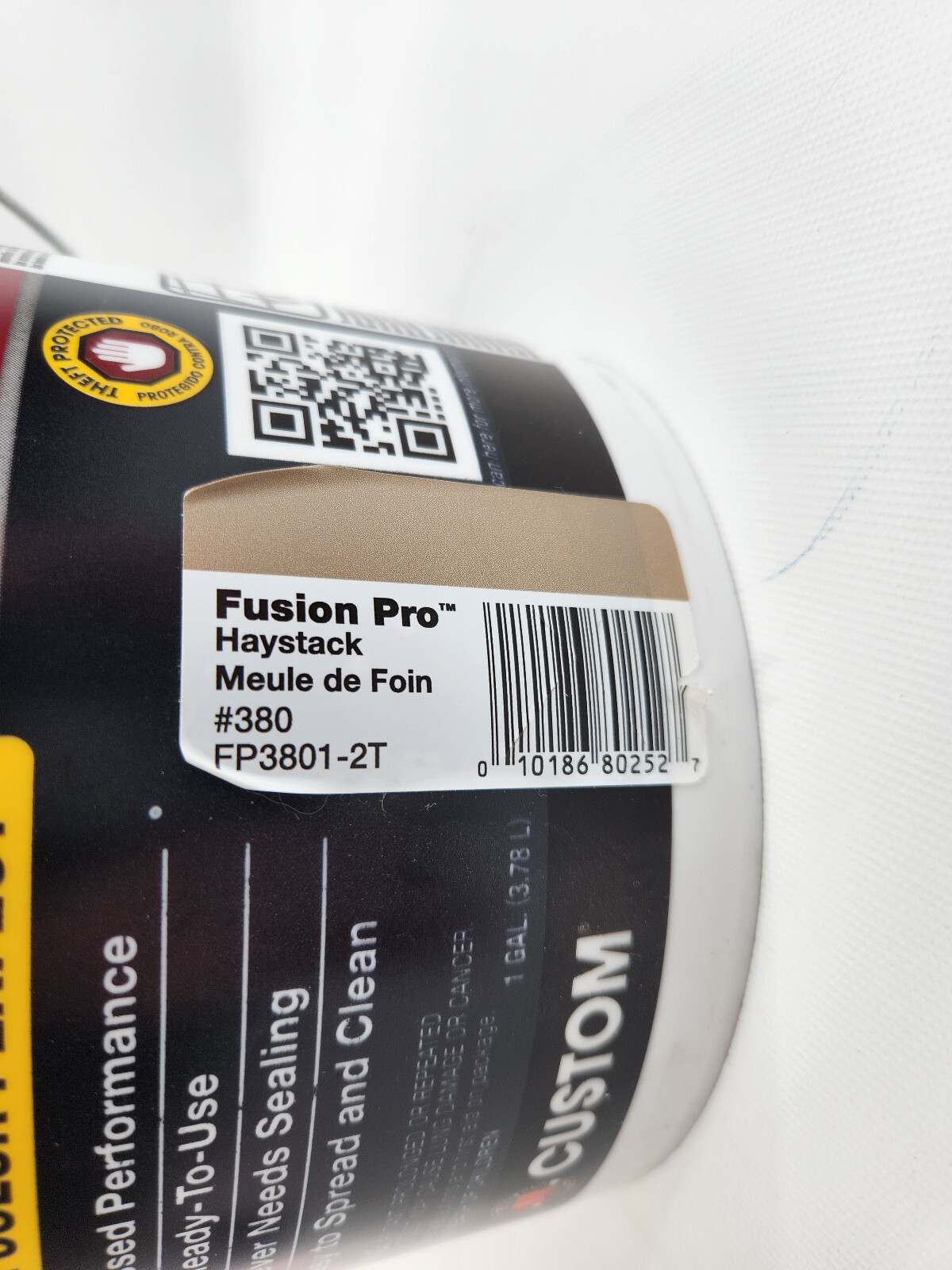 1 Gallon Fusion Pro HayStack Stain Proof Single Component Grout