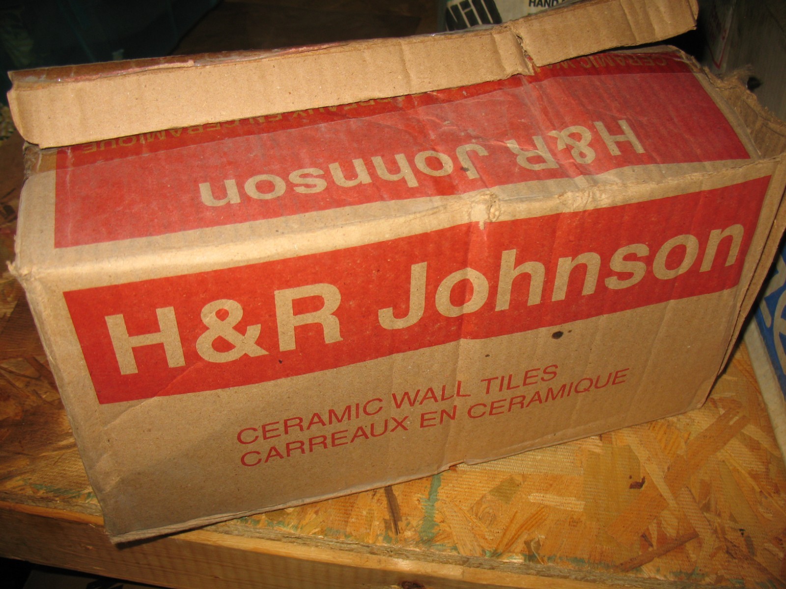 BULLNOSE FLAT TILE 6X2 INCH YELLOW H&R JOHNSON IMPERFECT INDIA GLOSSY LOT OF 10