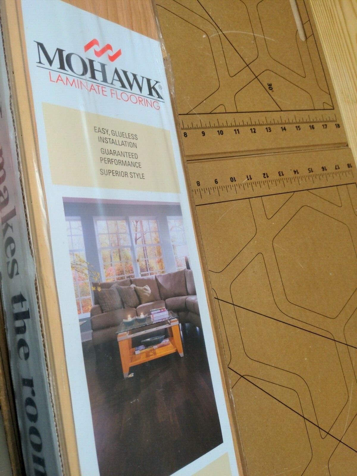 Mohawk Laminate Flooring [NATURAL CHERRY] Brand New Plank MO2L2