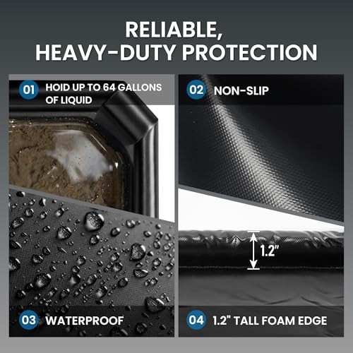 8’6″ x 22’ Heavy-Duty Garage Floor Mat – 610GSM Commercial-Grade PVC