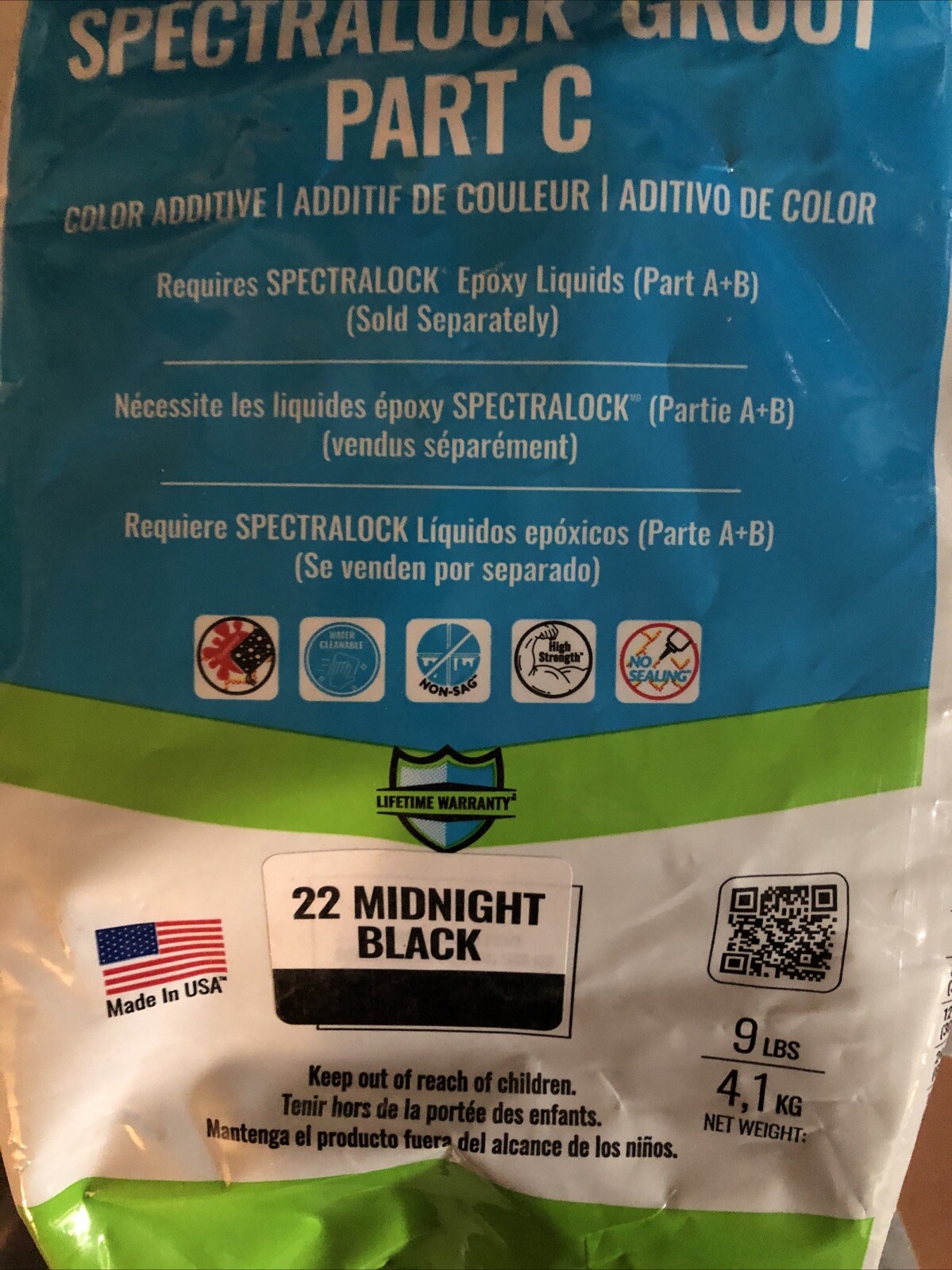 SpectraLOCK PRO Part-C 9lb Midnight Black