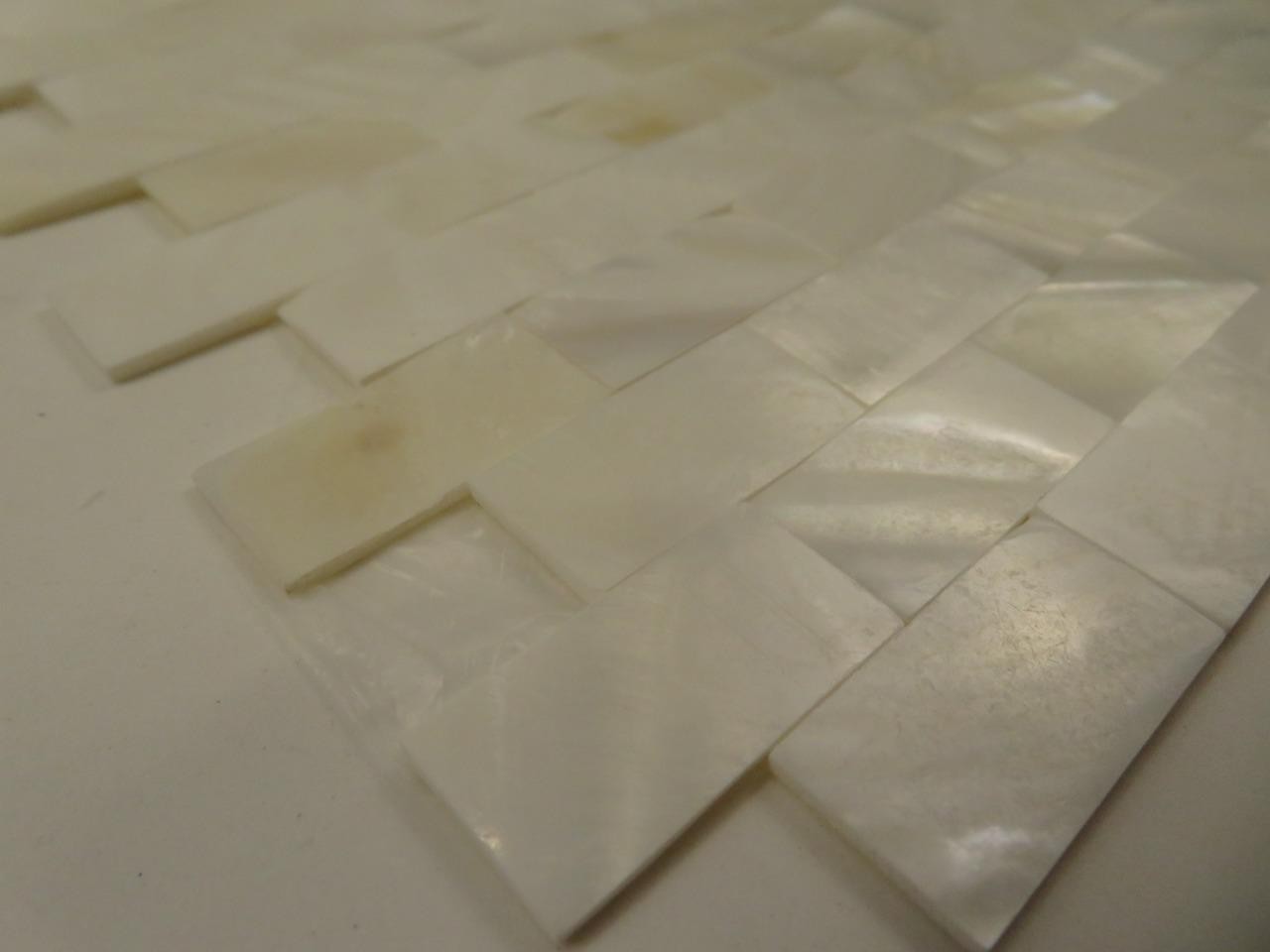 Art3d 12″x12″ Mother of Pearl Shell Mosaic Tile Backsplash Kitchen Bathroom
