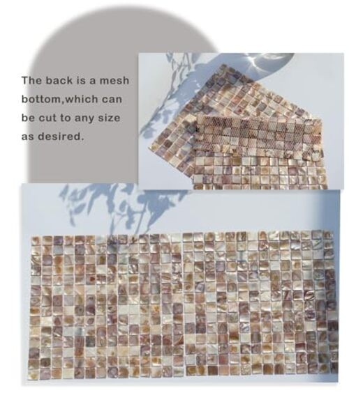 Mother of Pearl Mosaic Tile for Kitchen Backsplash Bathroom Wall 10 Colorful
