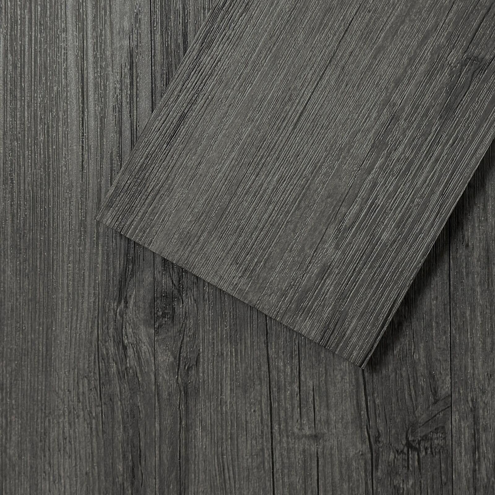 Peel and Stick Floor Tile, 54 Sq.Ft Self Adhesive Vinyl Flooring Plank, 36 Pi…