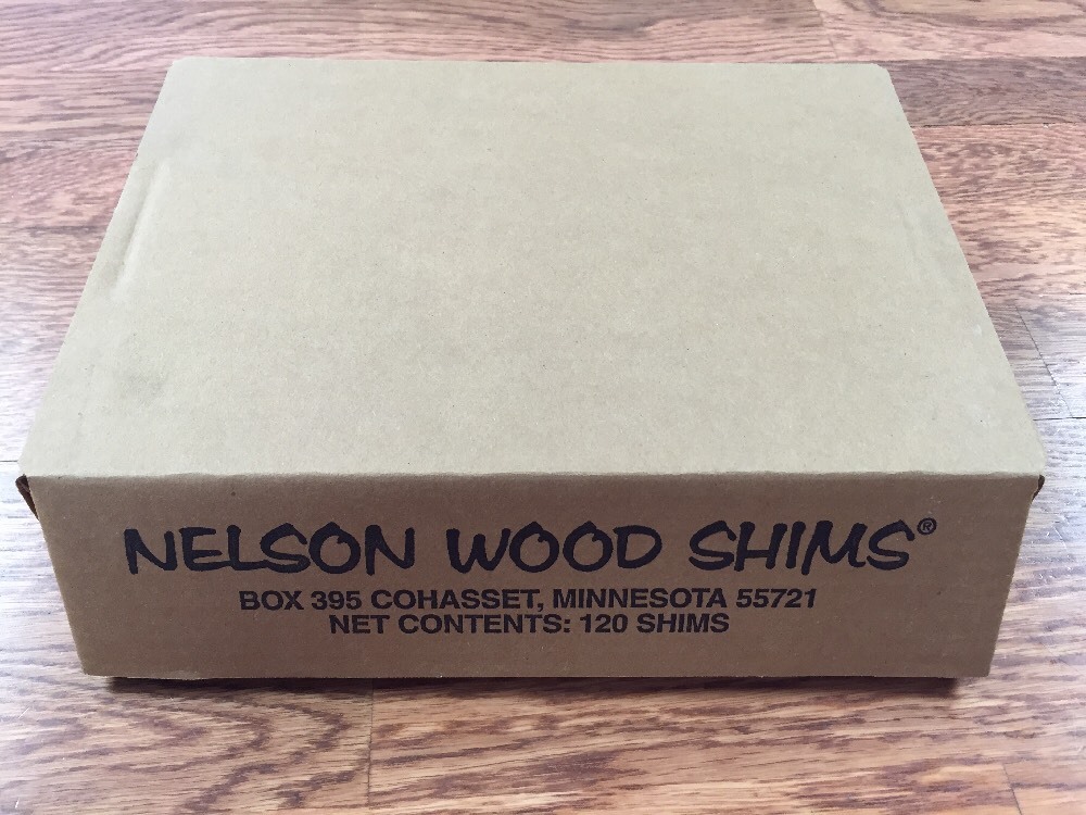 Nelson Wood Shims 8″, 120 Shims